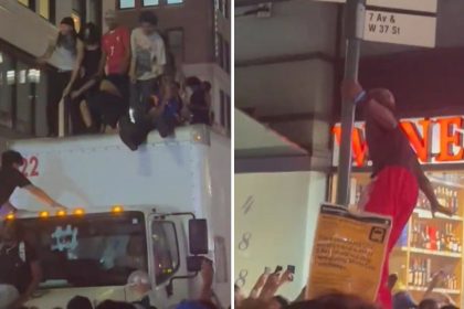 Daños y detenciones: aficionados al baloncesto protagonizan disturbios en Nueva York (VIDEOS)