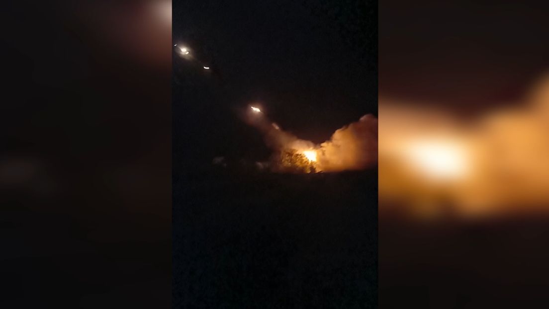 VIDEO: El 'Granizo' ruso destruye un bastión de las fuerzas ucranianas