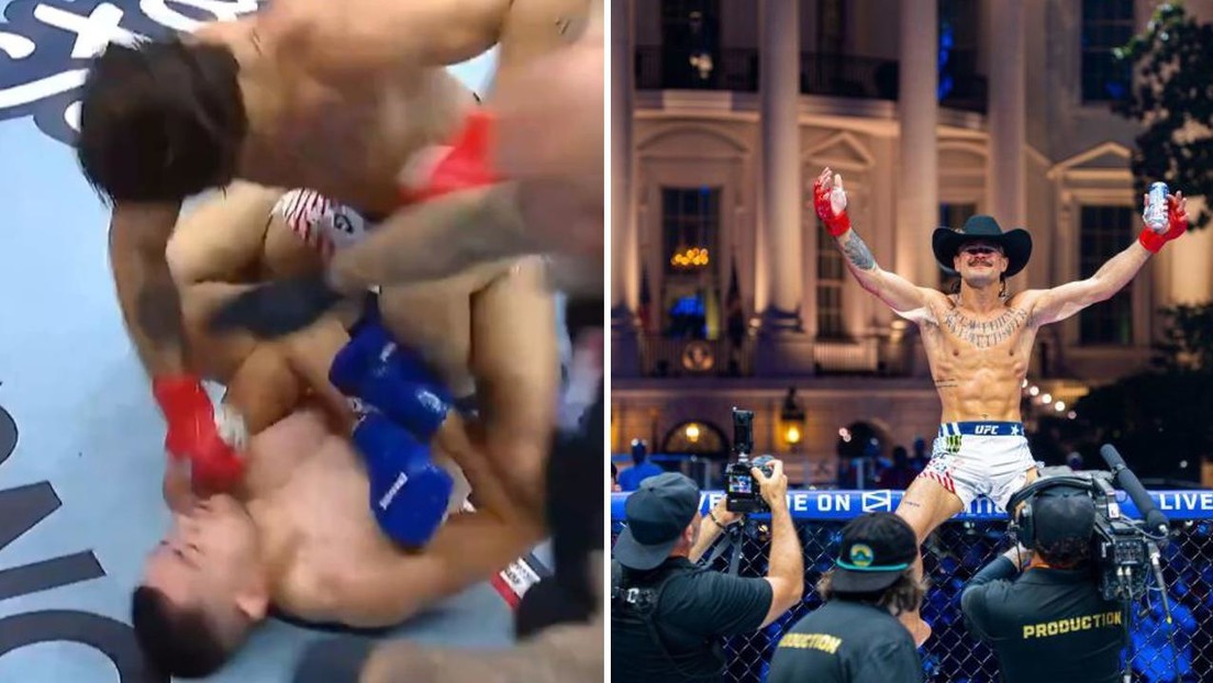 VIDEO: Combate inaugural de UFC en la Casa Blanca termina con brutal nocaut