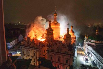 Defensa rusa: Un misil Patriot ucraniano impactó contra el Monasterio de las Cuevas de Kiev