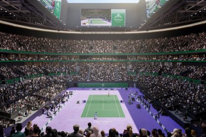 Arabia Saudita levanta su 'Wimbledon árabe' en pleno desierto (FOTOS, VIDEO)