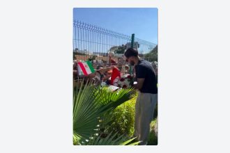 VIDEO: Fanáticos mexicanos despiden con entusiasmo a la selección de fútbol de Irán