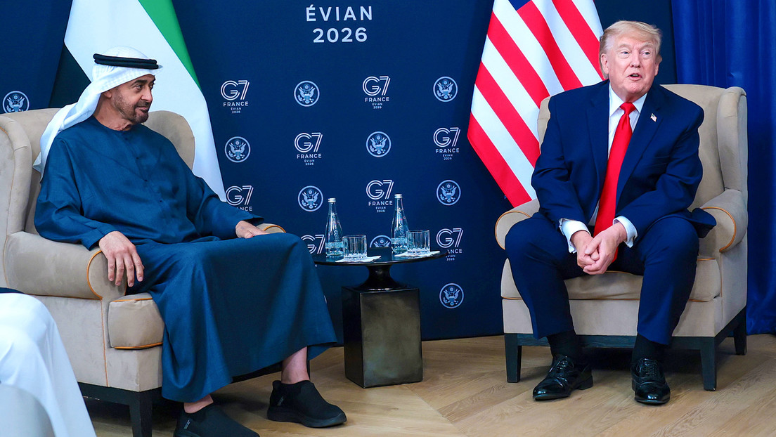 "Cuando eres rico, puedes hablar así": Trump bromea con su par de EAU