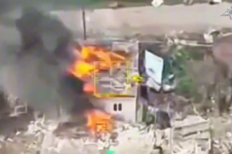 VIDEO: Artillería rusa destroza posiciones ucranianas