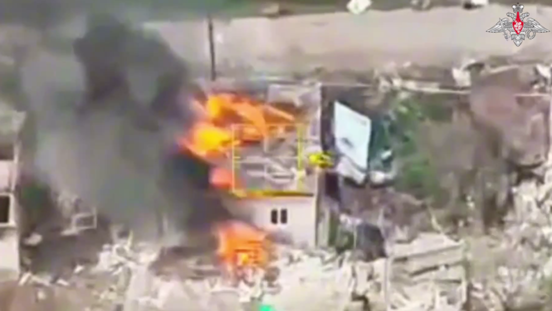 VIDEO: Artillería rusa destroza posiciones ucranianas