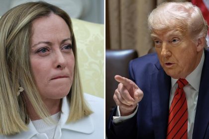 Nuevo giro en el escándalo entre Trump y Meloni