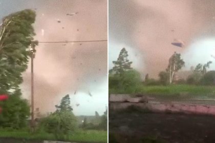Un violento tornado arrasa todo a su paso en Rusia (VIDEO)