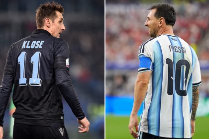 Miroslav Klose envía un mensaje especial a Messi tras batir su récord histórico en Mundiales