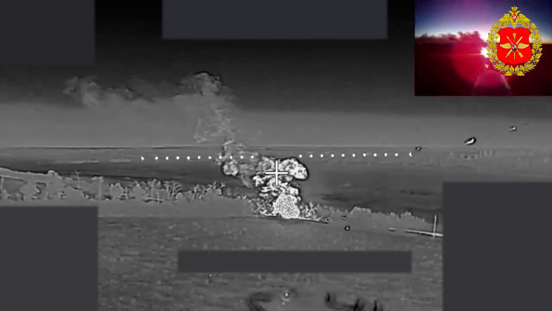 VIDEO: El Ejército ruso asesta un golpe preciso a un Vampire ucraniano