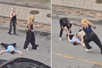 FUERTE VIDEO: Estadounidense ataca brutalmente a militares de las FF.AA. de EE.UU. en Corea del Sur