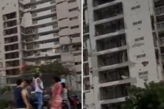 VIDEO de la desolación causada por el terremoto en una ciudad venezolana