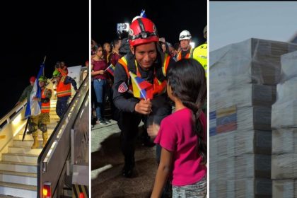 Llega a Venezuela el primer avión con ayuda de El Salvador (VIDEO)