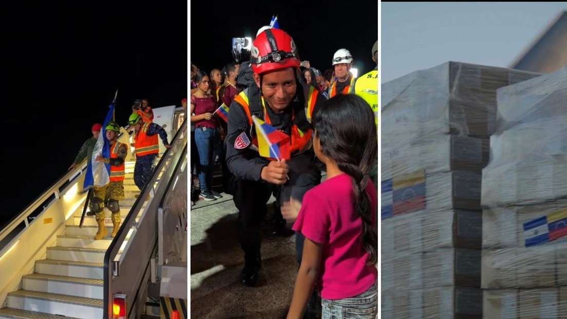 Llega a Venezuela el primer avión con ayuda de El Salvador (VIDEO)