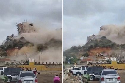 VIDEO: El momento exacto del catastrófico colapso de un edificio en Venezuela tras los terremotos