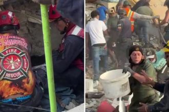 Labor sin descanso: la agónica búsqueda de sobrevivientes bajo los escombros en Venezuela (VIDEOS)