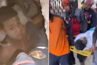 "¡Volviste a nacer!": el esperanzador rescate de un joven entre las ruinas de un edificio en Venezuela (VIDEO)