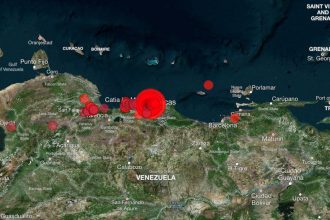 Nueva fuerte réplica sacude Venezuela