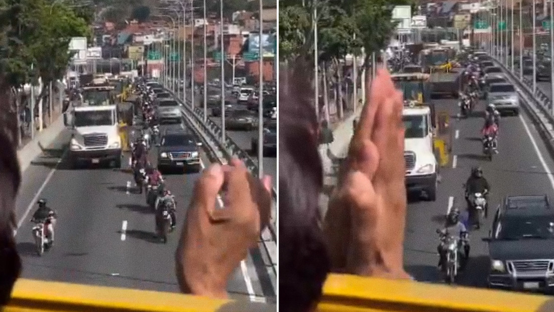 VIDEO: Convoy de maquinaria pesada llega a la zona cero del terremoto para salvar vidas en Venezuela