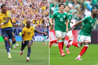 MINUTO A MINUTO: El duelo mundialista entre México y Ecuador