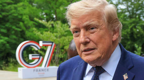 "Yo soy el jefe": la frase de Trump al llegar a una reunión del G7 (VIDEO)