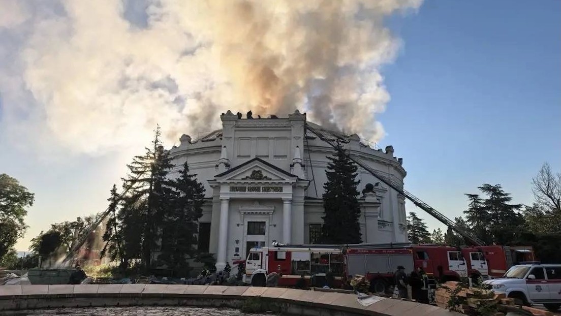 Ucrania ataca un museo en Sebastopol y "prácticamente destruye" una histórica pintura
