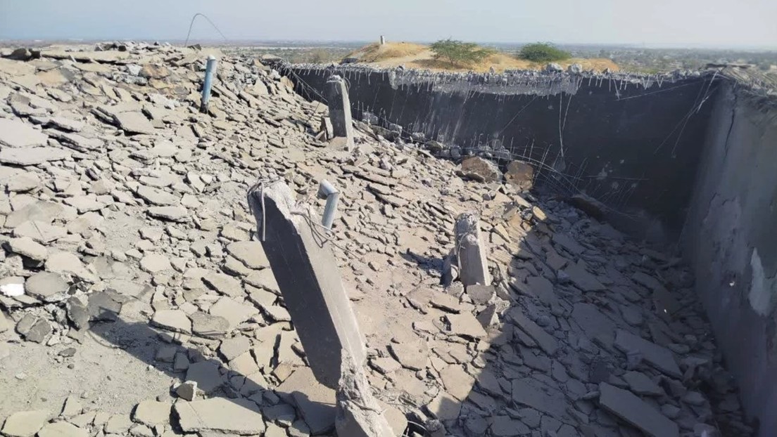 IMÁGENES de la destrucción de depósitos de agua potable tras los nuevos ataques de EE.UU. en Irán