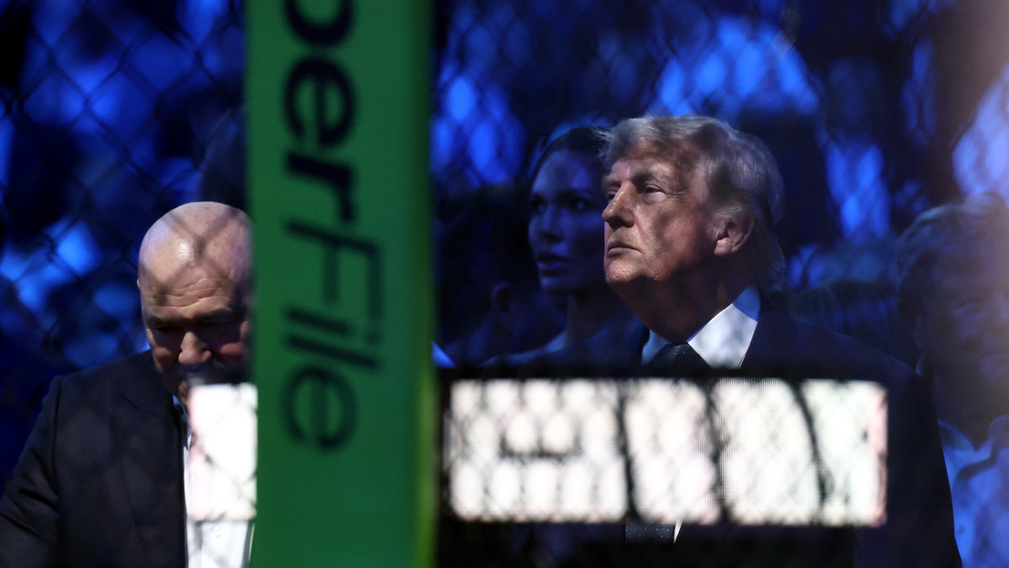 VIDEO: Trump se queda dormido durante un combate de UFC en la Casa Blanca