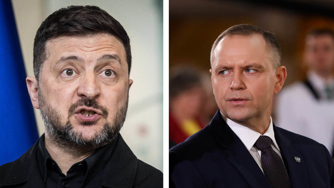 "Esto acabará mal": Zelenski amenaza al presidente polaco