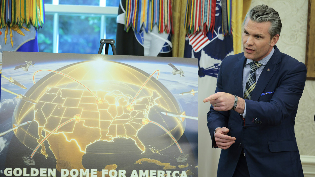 Hegseth: "Primera prueba clave del sistema Cúpula de Oro fue un éxito rotundo"