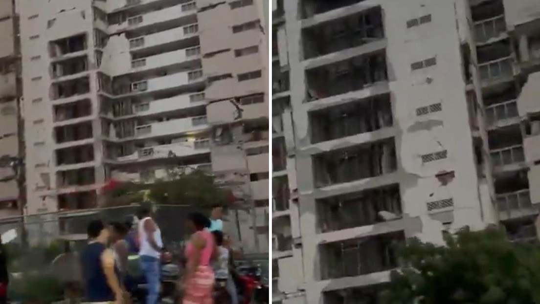 VIDEO de la desolación causada por el terremoto en una ciudad venezolana
