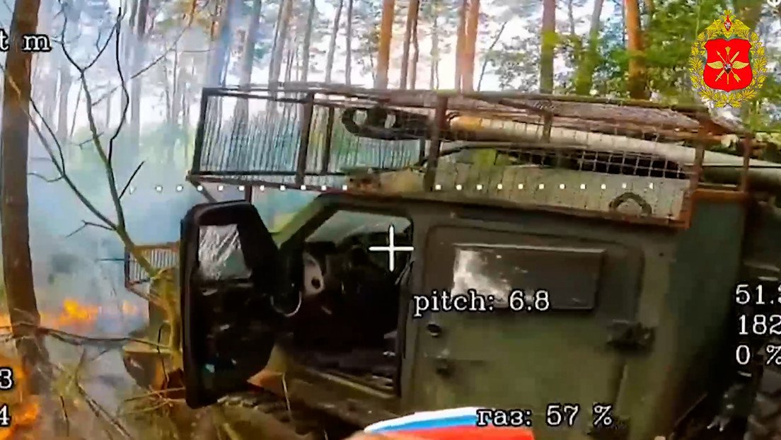 VIDEO: Drones rusos destrozan posiciones ucranianas