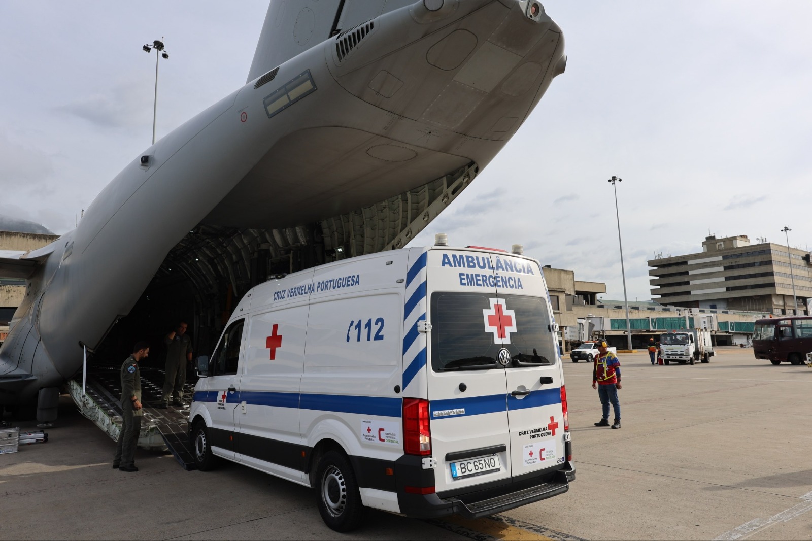 Ayuda humanitaria Portugal