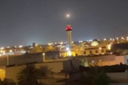 Captan supuesto lanzamiento de misiles estadounidenses contra Irán (VIDEO)