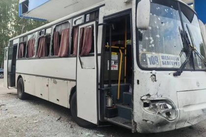 Kiev ataca un autobús civil ruso dejando al menos 19 heridos