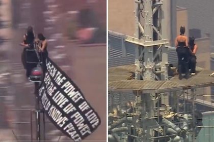 Propuesta de matrimonio extrema a más de 400 metros de altura en Nueva York (VIDEOS)