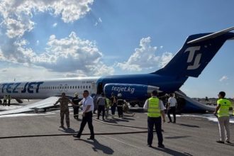 Aterrizaje forzoso y evacuación de emergencia tras falla de un avión durante el despegue (VIDEO)