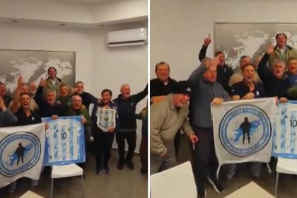 "El que no salte es un inglés": Así alientan excombatientes de Malvinas a su selección (VIDEO)