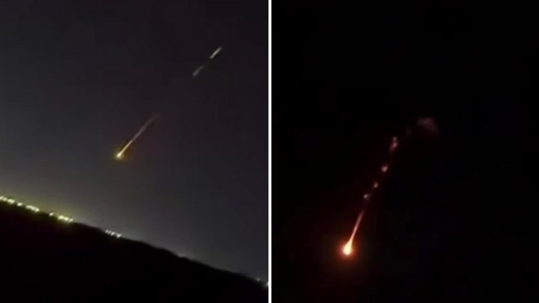VIDEOS: Misiles iraníes se abren paso contra base de EE.UU. en Jordania
