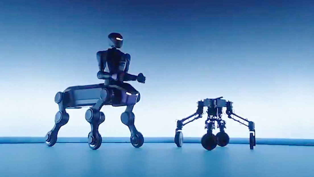 China presenta robot 'centauro' capaz de trabajar en plantas nucleares (VIDEO)