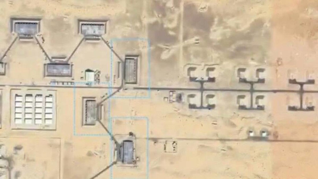 Imágenes de satélite muestran daños en hangares de EE.UU. atacados por Irán (VIDEO)