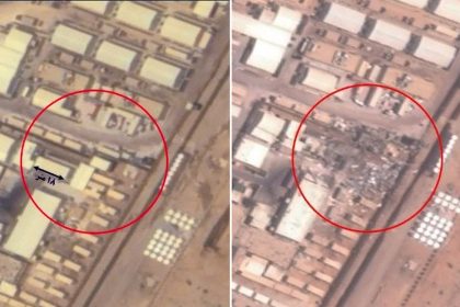 FOTO: Secuelas del devastador ataque con misiles iraníes contra la base de EE. UU. en Jordania