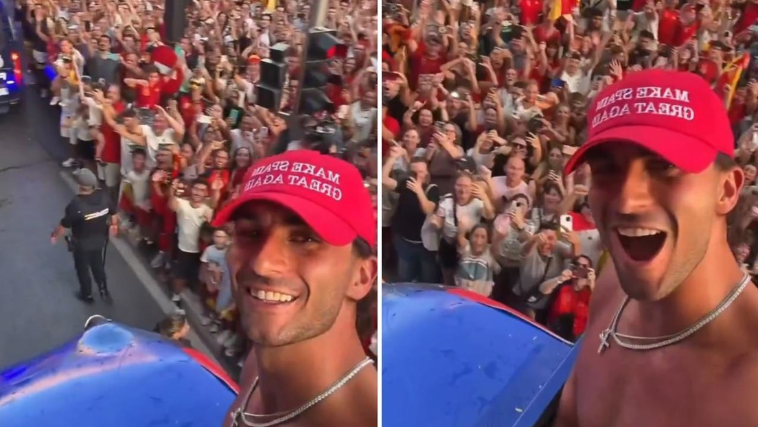 "Haz a España grande otra vez": El eufórico y viral festejo de Ferran Torres con un guiño a Trump (VIDEO)