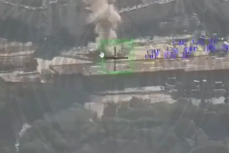 Drones rusos convierten en cenizas una gasolinera usada por tropas ucranianas (VIDEO)