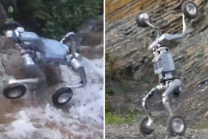 VIDEO: Este robot-atleta chino es capaz de correr por rocas a 30 km/h