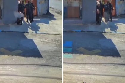 VIDEO: Un policía escapa de la muerte por escasos centímetros durante un tiroteo