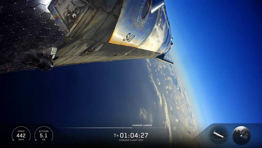 VIDEO: La nave de SpaceX surca el cielo y ameriza con precisión en el Índico
