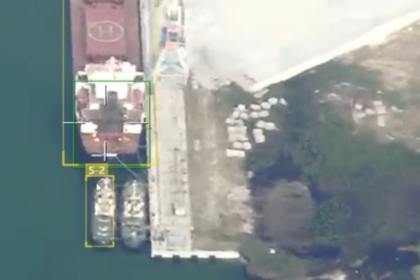 VIDEO: Drones rusos asestan un golpe certero contra buques vinculados con las FF. AA. de Ucrania