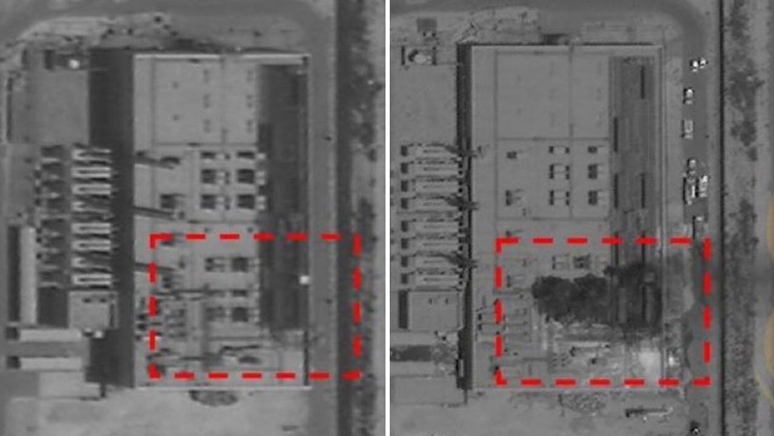 IMÁGENES satelitales revelan los daños causados por un ataque iraní a centros de Amazon
