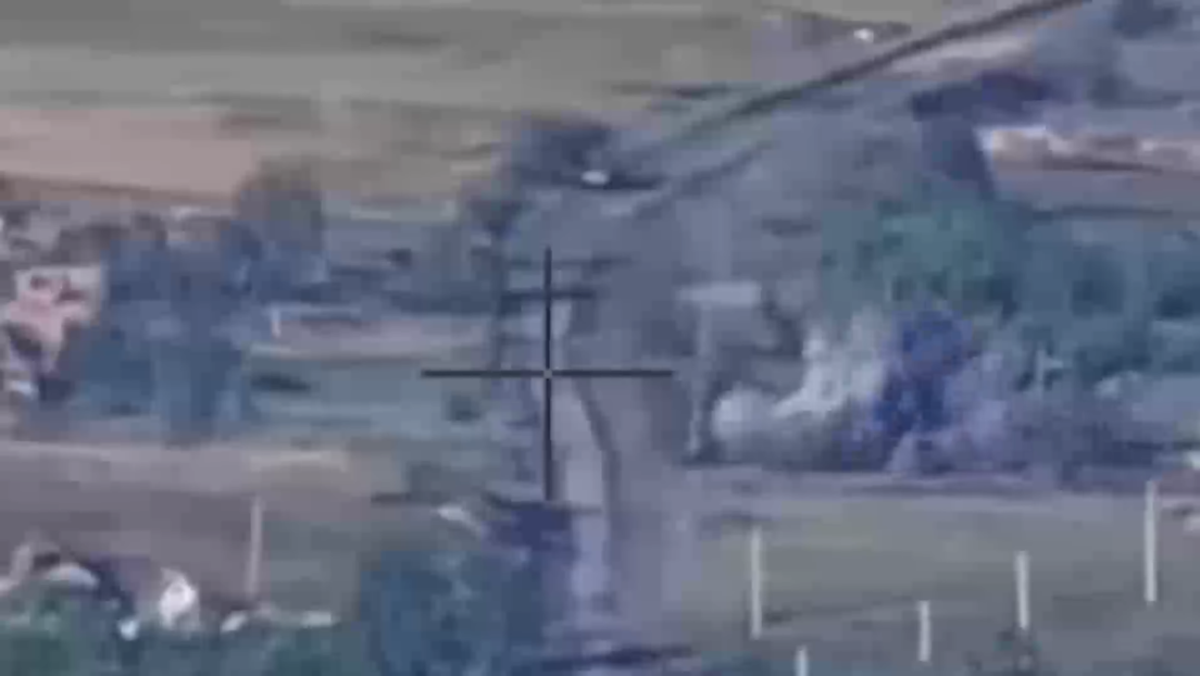 VIDEO: Drones rusos hacen saltar por los aires los suministros de las fuerzas ucranianas