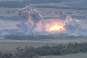 VIDEO: Cuando ni el hormigón salva y las bombas lo perforan hasta el fondo
